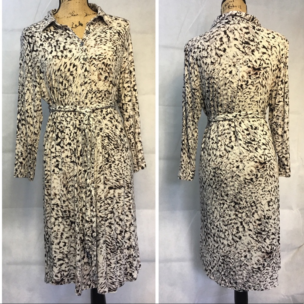 CAbi Cotton Midi Dress Size Large